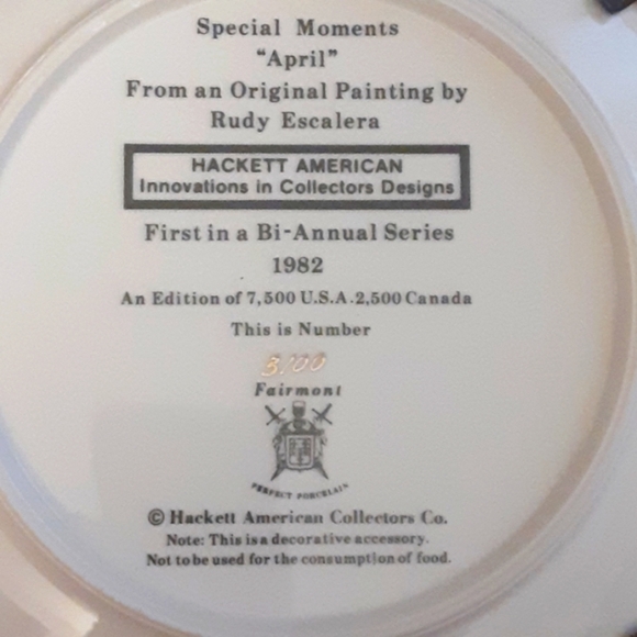 Decorative Collector Plates - Picture 6 of 6